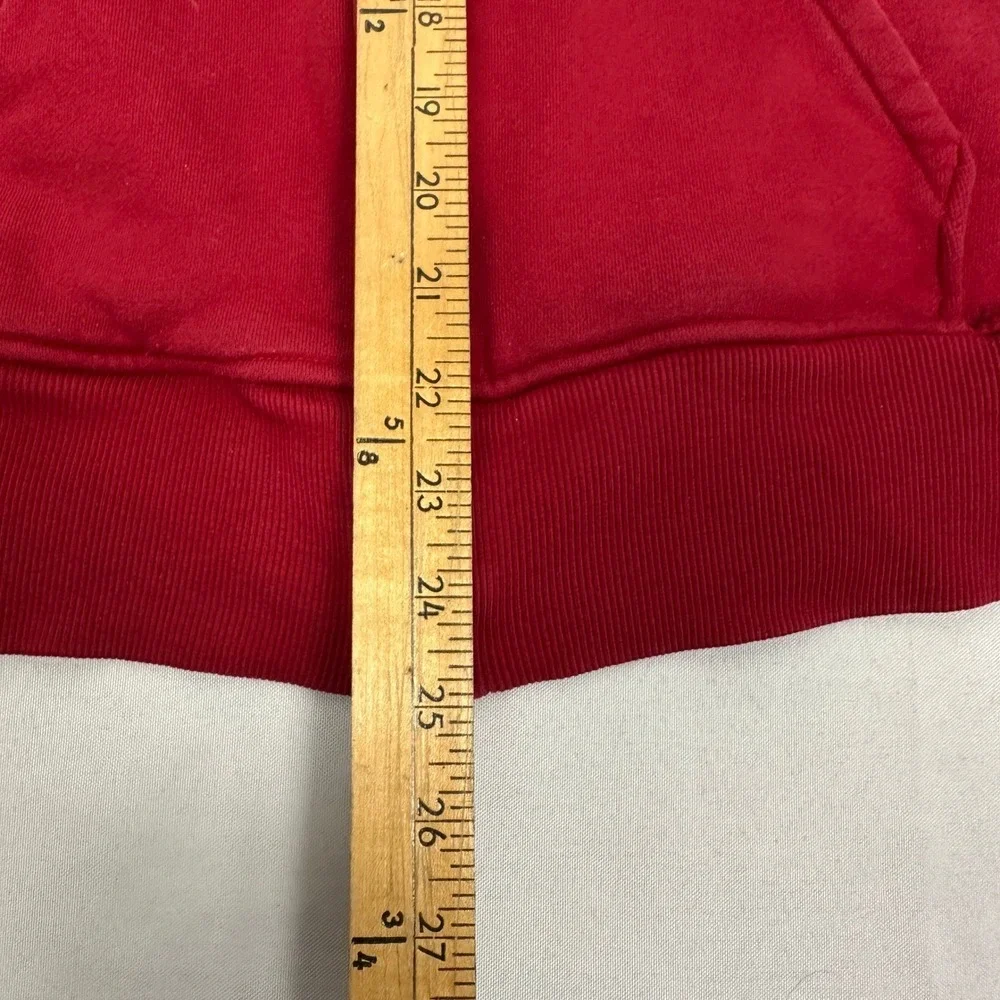 Nike Sportswear Hoodie Mens Large Red Zip Up 